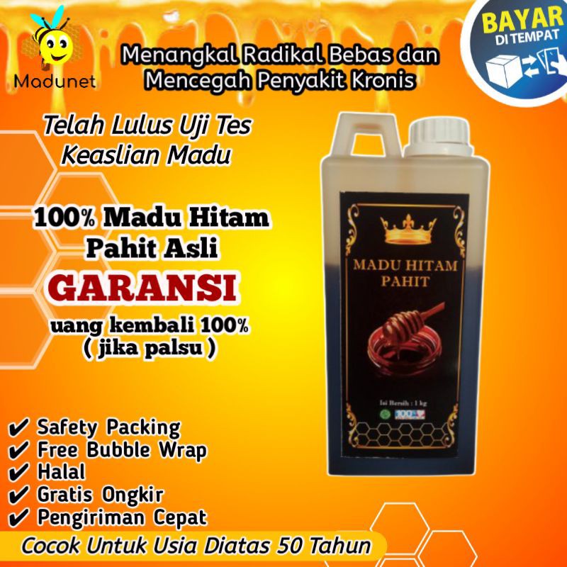 Content image for merk madu hitam pahit yg asli​